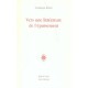 Vers Une Litterature De L'epuisement - Dominique Rabate