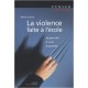 La Violence Faite A L'ecole , Apprendre A Vivre Ensemble - Martine Bovay
