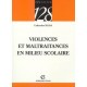 Violences Et Maltraitances En Milieu Scolaire - Catherine Blaya