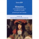 Memoires De Louis Xiv - Joel Cornette