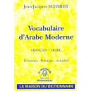 Vocabulaire D'arabe Moderne - Jean-jacques Schmidt