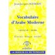 Vocabulaire D'arabe Moderne - Jean-jacques Schmidt