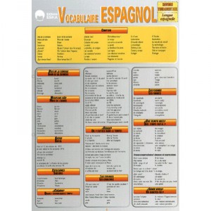 Vocabulaire Espagnol - Oury Stephane