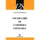 Vocabulaire Amerique Espagnol - Collectif