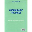 Voc Trilingue Ang/all/fra (supplem.) - Vasseur