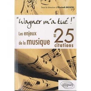 Wagner M'a Tue Introduction A La Musique En 25 Citations - Brisson
