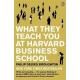 What They Teach You At Harvard Business School - Philip Delves Broughton