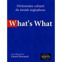 Dictionnaire Culturel Anglo-saxon - Gerard Hocmard