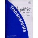 Wie Geht's ?, Allemand , Lv2 , 2e Annee , Transparents (edition 2006) - Christine Moulin , Barbara Nolte