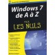 Windows 7 De A A Z Pour Les Nuls - Woody Leonhard