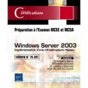 Windows Server 2003 : Implementation D'une Infrastructure Reseau , Examen 70-291 - Philippe Mathon