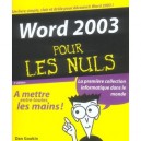 Word 2003 (2e Edition - Dan Gookin