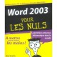 Word 2003 (2e Edition - Dan Gookin