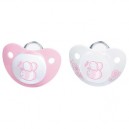 Nuk - Lot de 2 Tétines Filles - 6-18 Mois - Taille 2 - Choix Coloris: Non (Import Allemagne)