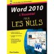 Word 2010 L'essentiel Pour Les Nuls - Dan Gookin