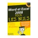 Word Et Excel 2008 Mac Pour Les Nuls - Tom Negrino