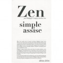 Zen , Simple Assise - Philippe Coupey