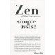 Zen , Simple Assise - Philippe Coupey