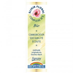 Biofloral Fleurs De Bach Complexe Communication, Écoute