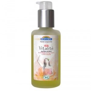 Huile Corporelle Vitalité 100ml - Fleurs de Bach (Biofloral)