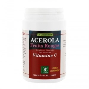 Acérola fruits rouges - 90 comprimés - Boutique Nature