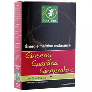 Ginseng guarana gingembre - Boutique Nature