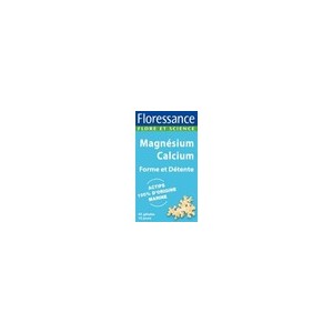 Tonus - Vitalité Gelule Magnesium Calcium Forme et Detente (Floressance)