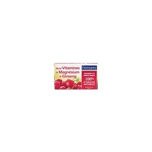 Tonus - Vitalité Gelule Multi Vitamines Magnesium Ginseng (Floressance)