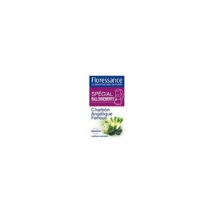 Ventre plat - Digestion Gelule Vegetale Special Ballonnements Charbon Angelique Fenouil (Floressance)