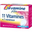 11 vitamines et 7 minéraux - Juvamine FIZZ (Juvamine)