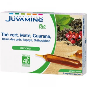Juvamine Bio - Light green tea, yerba mate, guarana - Slimming (Juvamine)