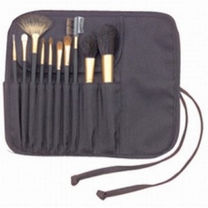 Fantasea Ensemble de (10) pinceaux cosmétiques - Pochette enroulable