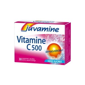Vitamin C 500 sugar-free effervescent (Juvamine)