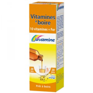 Vitamin drink, 10 vitamins + iron (Juvamine)