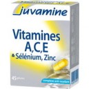 Vitamines A, C, E + Sélénium + Zinc (Juvamine)