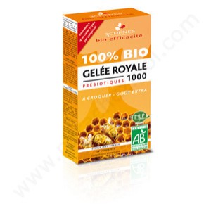 LES 3 CHENES 100% Bio Gelee Royale 1000 - Boîte de 28 comprimes (Les 3 Chenes)