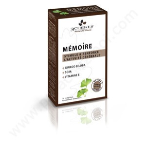 LES 3 CHENES PHYTOTHERAPIE Memoire - Boîte de 30 comprimes (Les 3 Chenes)