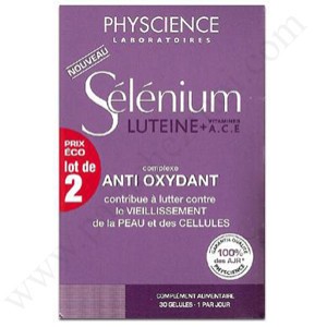 PHYSCIENCE Selenium Luteine ACE Duo - Lot de 2 Boîtes de 30 gelules (Physcience)