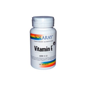 Vitamine E 400 UI - 50 gél. (Solaray)