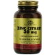 SOLGAR - ZINC CITRATE 30 mg - 100 Tablettes