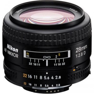 Nikon AF Nikkor 28mm f/2.8D Objectif pour Nikon