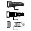 Nikon AF-S Nikkor 600mm f/4G ED VR Objectif pour Nikon