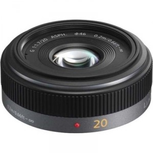 Panasonic Lumix G 20mm f/1.7 Objectif