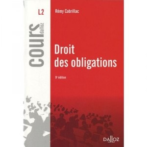 Droit Des Obligations (9e Edition) - Remy Cabrillac
