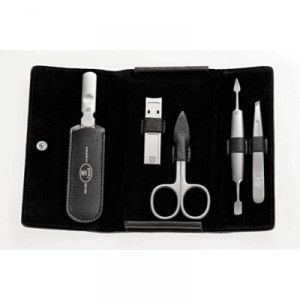 Zwilling - 97101-004-0 - Etui à Manucure - Cuir de Nappa - Noir