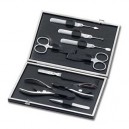 Zwilling - 97105-004-0 - Manicure Twinox - Etui à Manucure - Cuir de Boeuf - Noir