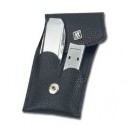 Zwilling - 97107-004-0 - Manicure Twinox - Etui de Poche - Cuir de Boeuf - Noir