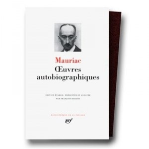 Oeuvres Autobiographiques - Francois Mauriac