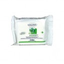 Lingettes démaquillantes douces aloès et rose - Logona