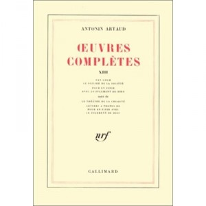 Oeuvres Completes T.13 - Antonin Artaud